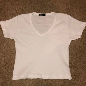 NWOT brandy tee